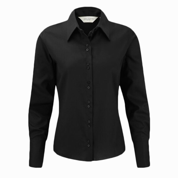Russell Collection Ladies Long Sleeve Ultimate Non-Iron Shirt Thumbnail