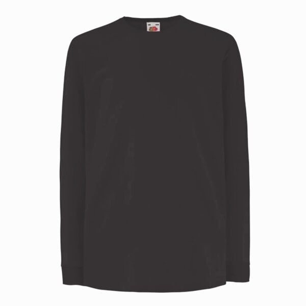 Fruit of the Loom Kids Long Sleeve Value T-Shirt Thumbnail