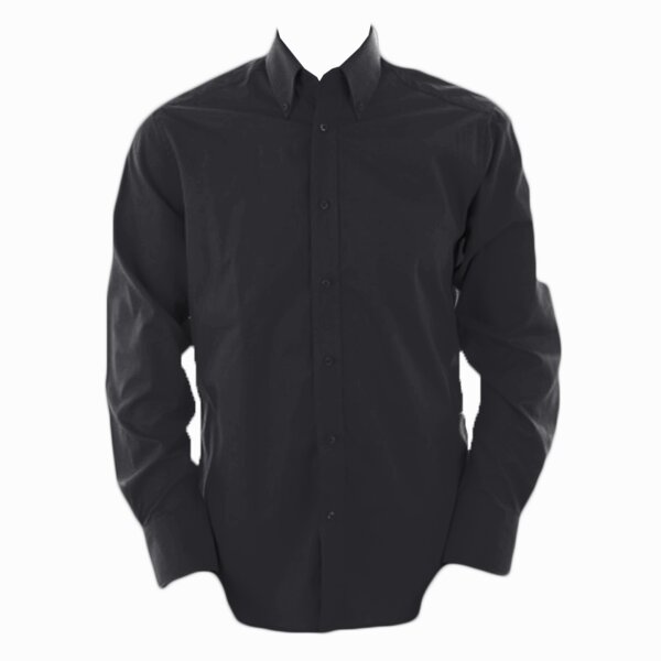 Kustom Kit Long Sleeve Tailored City Business Shirt Thumbnail