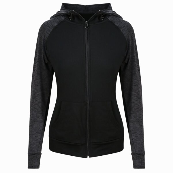 AWDis Ladies Cool Contrast Zoodie Thumbnail